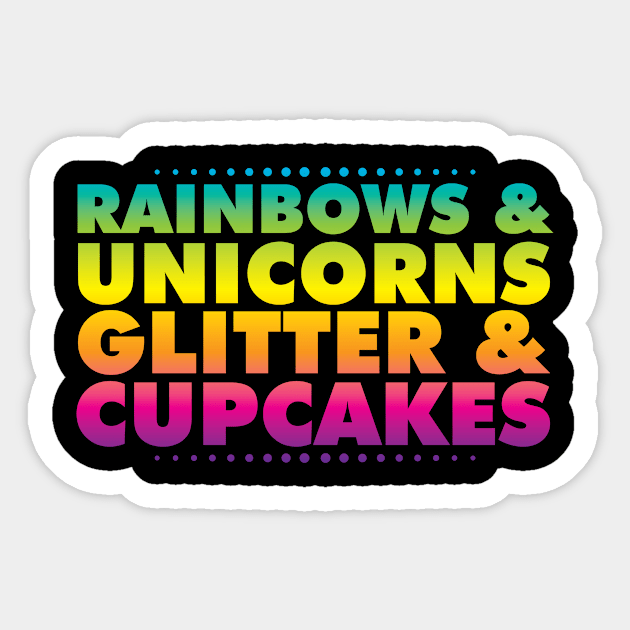 Unicorn mythical fairy tale unicorn unicorn shirt Sticker by OfCA Design